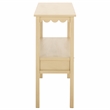 Safavieh Haven Wood Lower 2 Drw Console in Natural