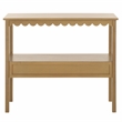 Safavieh Haven Wood Lower 2 Drw Console in Brown