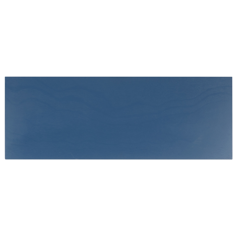 Safavieh Haven Wood Lower 2 Drw Console in Blue