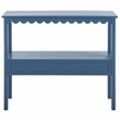 Safavieh Haven Wood Lower 2 Drw Console in Blue