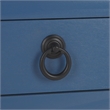 Safavieh Haven Wood Lower 2 Drw Console in Blue