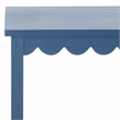 Safavieh Haven Wood Lower 2 Drw Console in Blue