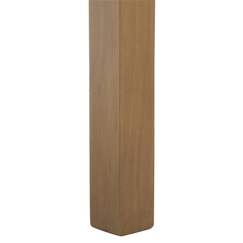 Safavieh Lilith Wavy Wood Console in Brown