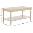 Safavieh Haven Wood Coffee Table in Natural