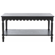 Safavieh Haven Wood Coffee Table in Matte Black
