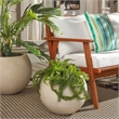 Safavieh Gerand Concrete Planter in Beige