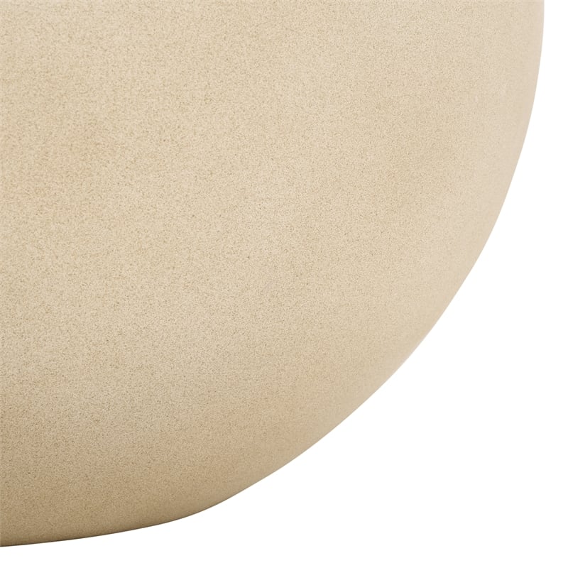 Safavieh Kenslia Concrete Planter in Beige