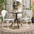 Safavieh Torino Aluminum Side Chair Set Of 2 in White