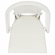 Safavieh Torino Aluminum Side Chair Set Of 2 in White