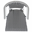 Safavieh Torino Aluminum Side Chair Set Of 2 in Gray / White