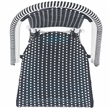 Safavieh Torino Aluminum Side Chair Set Of 2 in Navy / White