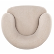 Safavieh Oscar Solid Wood Accent Chair in Light Brown / Natural