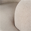Safavieh Oscar Solid Wood Accent Chair in Light Brown / Natural