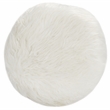 Safavieh Caspian Wood Foot Stool in White / Silver