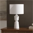 Safavieh Nici Resin Table Lamp in White