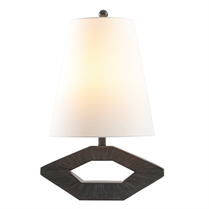 safavieh praia resin table lamp in black
