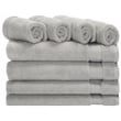 Safavieh Signature 8 Pc Cotton Towel Bundle in Gray