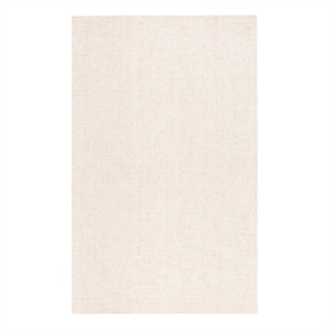 Safavieh Abstract 5'-0&quot x 8'-0&quot Wool Hand Tufted Rug in Ivory / Beige