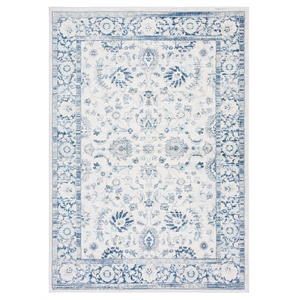 Safavieh Brentwood 5'-3&quot x 7'-6&quot Jute Power Loomed Rug in Blue / Light Gray