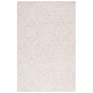Safavieh Metro 3'-0&quot x 5'-0&quot Wool and Cotton Hand Tufted Rug in Beige / Ivory