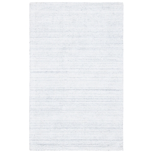 Safavieh Mirage 3'-0&quot x 5'-0&quot Cotton Hand Loomed Rug in Ivory / Silver