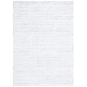 Safavieh Mirage 4'-0&quot x 6'-0&quot Cotton Hand Loomed Rug in Ivory / Silver