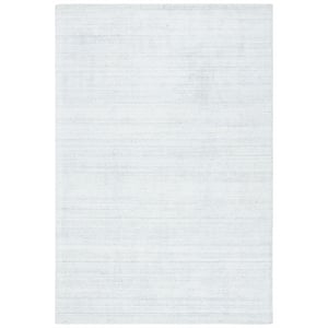 Safavieh Mirage 6'-0&quot x 9'-0&quot Cotton Hand Loomed Rug in Ivory / Silver