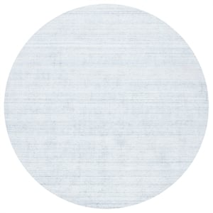 Safavieh Mirage 6'-0&quot x 6'-0&quot Cotton Hand Loomed Rug in Ivory / Silver