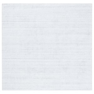 Safavieh Mirage 6'-0&quot x 6'-0&quot Cotton Hand Loomed Rug in Ivory / Silver