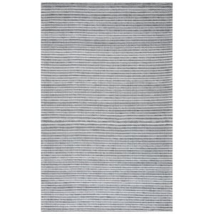 Safavieh Marbella 2'-3&quot x 4'-0&quot Wool and Cotton Flat Weave Rug in Charcoal/Ivory