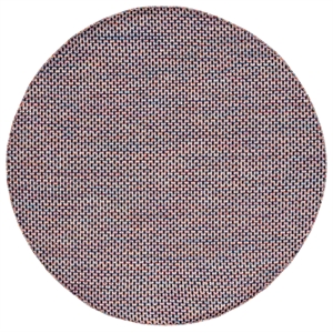 Safavieh Montauk 6'-0&quot x 6'-0&quot Cotton Flat Weave Rug in Red / Yellow