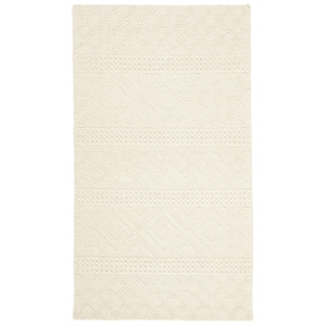 Safavieh Vermont 3'-0&quot x 5'-0&quot Wool Hand Woven Rug in Ivory