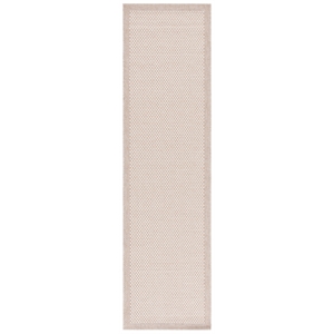 Safavieh Sisal All-Weather 2'-2&quot x 8'-0&quotPolypropylenePowerLoomedRuginIvory/Beige