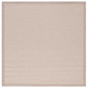 Safavieh Sisal All-Weather 6'-7&quot x 6'-7&quotPolypropylenePowerLoomedRuginIvory/Beige