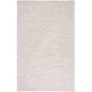 Safavieh Trace 4'-0&quot x 6'-0&quot Wool and Cotton Hand Tufted Rug in Beige
