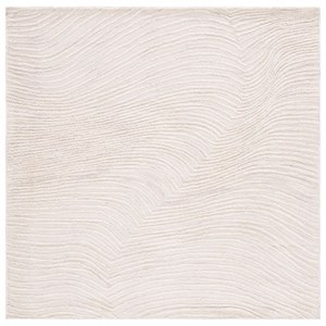 Safavieh Trace 6'-0&quot x 6'-0&quot Wool and Cotton Hand Tufted Rug in Beige