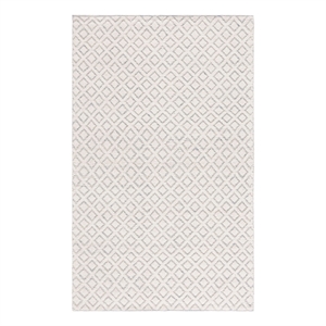 Safavieh Vermont 3'-0&quot x 5'-0&quot Wool Hand Woven Rug in Ivory / Light Blue