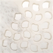 Safavieh Elly Marble and Iron Cnc Side Table in White / Marble / Black