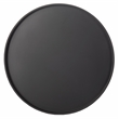 Safavieh Fritz Wood and Metal Round Tray Side Table in Black