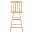Safavieh May Wood Counter Stool in Natural