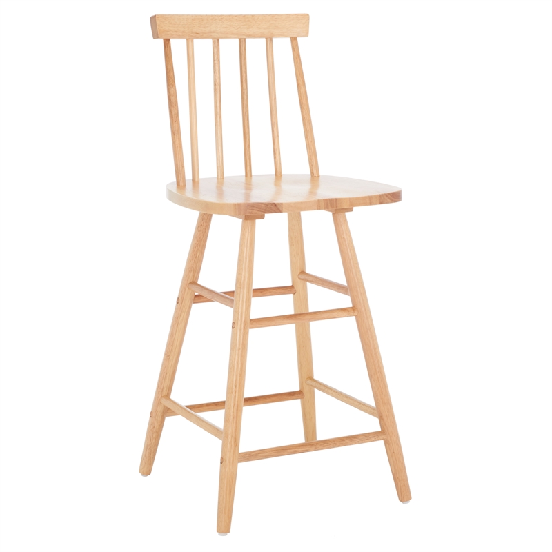 safavieh may wood counter stool in natural