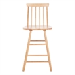 Safavieh May Wood Counter Stool in Natural