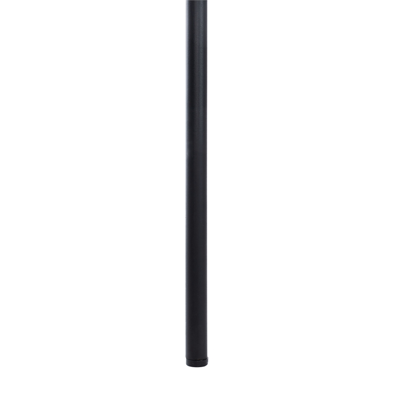 Safavieh Tanner Wood and Metal Mid Century Barstool in Ash / Black