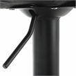 Safavieh Sky Wood and Metal Adjustable Swivel Barstool in Olive / Black