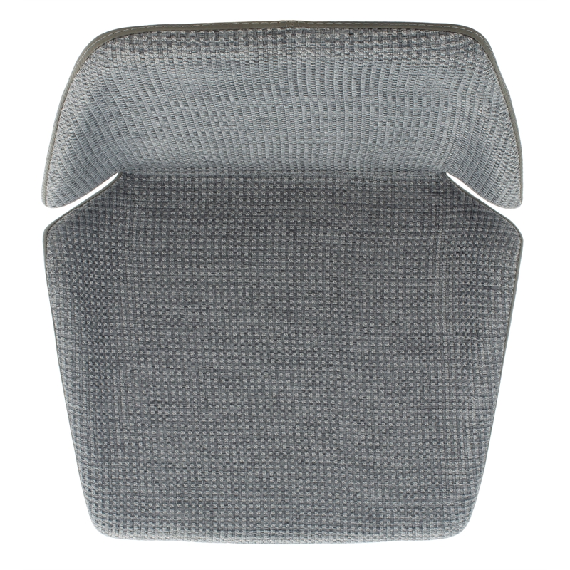 Safavieh Masami Wood and Metal Counter Stool in Gray / Black
