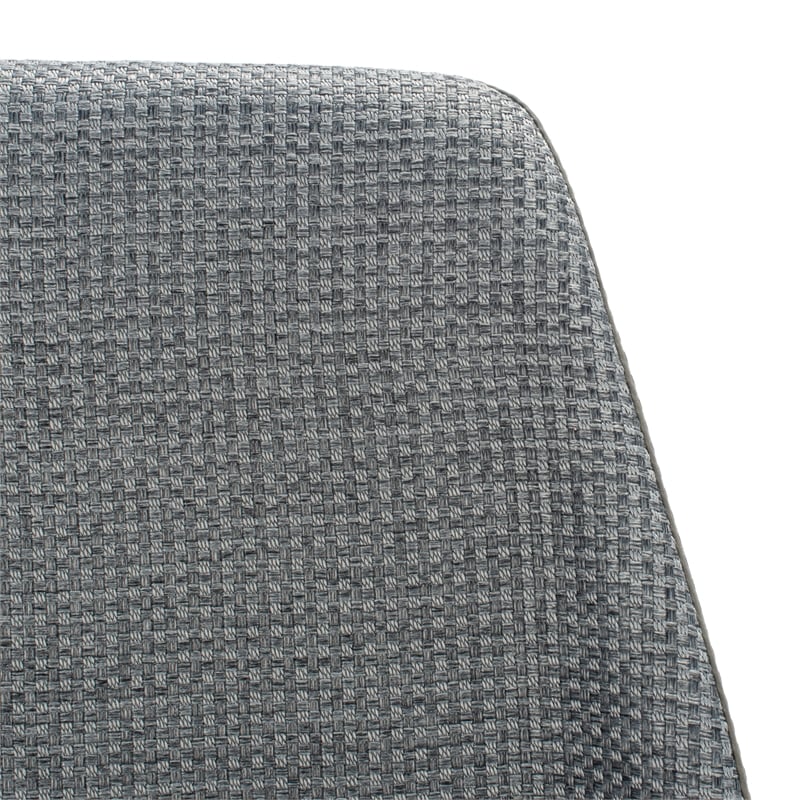 Safavieh Masami Wood and Metal Counter Stool in Gray / Black