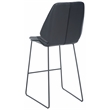 Safavieh Masami Wood and Metal Counter Stool in Black / Black