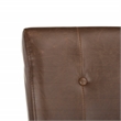 Safavieh Taylor Wood and Metal Bar Stool in Brown / Espresso