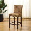 Safavieh Tobie Rattan Counter Stool Wood in White