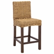 Safavieh Tobie Rattan Counter Stool Wood in White